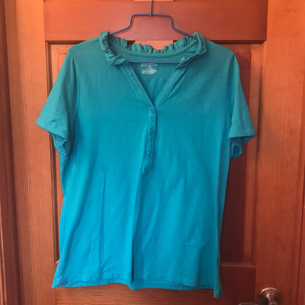 Lane Bryant v-neck short sleeve 14/16